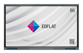 Интерактивная панель EdFlat PRIME EDF86PR01/H с камерой, 86"
