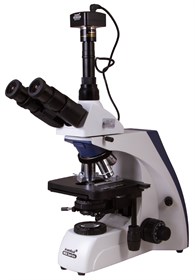 Микроскоп цифровой Levenhuk MED D35T, тринокулярный, Levenhuk MED D35T – цифровые лабораторные микроскопы с планахроматической оптикой