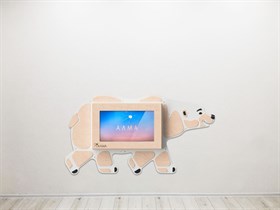 Декоративная сенсорная панель 32" АЛМА «Медведь» ✅