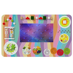 Интерактивный комплекс с бизибордом Ronplay Kids "Карамелька", 21,5" ✅