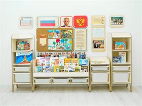 Большой уголок патриотического воспитания в группе ДОУ АЛМА «Родина моя» ✅