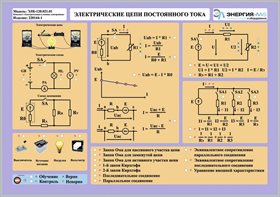 Комплект светодинамических планшетов по теме «Электротехника и основы электроники» ✅