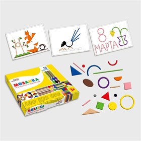 Игровой набор "Дары Фребеля. Мозаика игровая логопедическая" (с технологическими картами) ✅