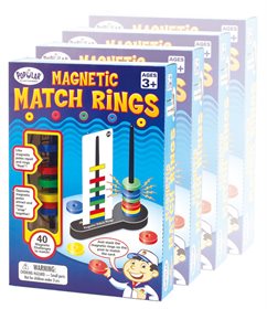 Конструктор Popular Playthings "Магнитные кольца". Комплект на группу ✅