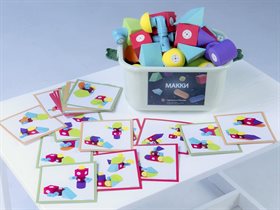 Мягкий магнитный конструктор АЛМА "МАККИ 60" ✅