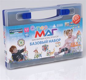 Магнитный конструктор "Супермаг" Базовый набор ✅
