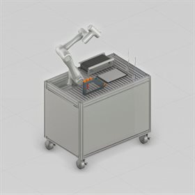 Учебная ячейка на базе промышленного робота DOBOT CR-5  (максимальная комплектация) ✅