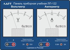 Учебная приборная измерительная панель ЛАРТ ЛП-122 ✅