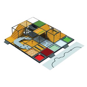 Испытательный полигон для робототехники «РТК». Комплектация: Лайт плюс ✅