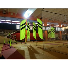Трасса для гонок дронов с системой автоматической фиксации полётов со световыми элементами Quadro Race Lights ✅