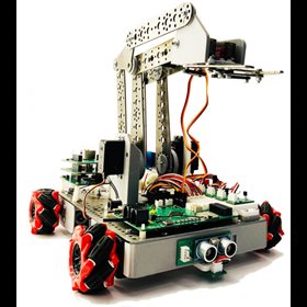 Автономный робот-манипулятор с колёсами всенаправленного движения Hobots ✅