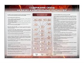 Стенд "Содержание СИЗОД на базах и контрольных постах ГДЗС" Зарница ✅
