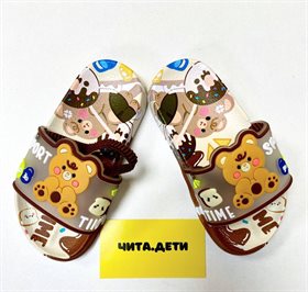 Сланцы м/детские 2401-4 микс 4 цвета