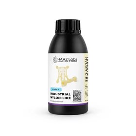 Фотополимерная смола HARZ Labs Industrial Nylon-like Resin, бледно-желтый (500 гр)