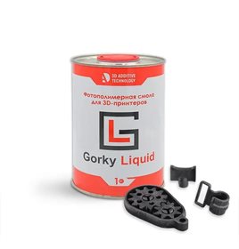 Фотополимерная смола Gorky Liquid Force Чёрный (1000 гр)