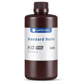 Фотополимерная смола Anycubic Standard HD, серая (1 кг)