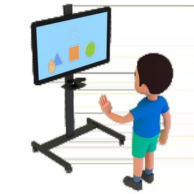 Интерактивный комплекс для подвижных занятий Service.Interactive "SVI", 43" ✅
