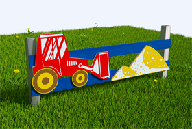 Забор из Экопластика Petra ® "Стройка 1"