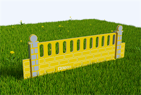 Забор из Экопластика Petra ® "Кирпичная стенка 2"