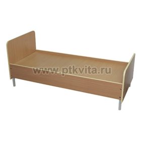 Кровать детская одноместная (на металлических ножках) Цветная арт. 17.6.097