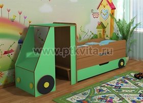 Кровать 3-х ярусная "Грузовик" арт. 17.6.103/3ХГ