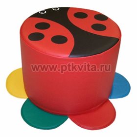 Пуф "Божья коровка" арт. 3П8