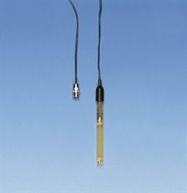 pH-электрод, стеклянный, многоразовый, разъем BNC PHYWE