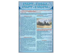 Стенд "Старт с хода, старт с места" ✅