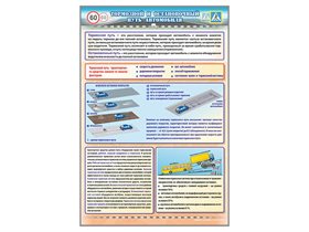 Стенд "Тормозной и остановочный путь автомобиля" ✅