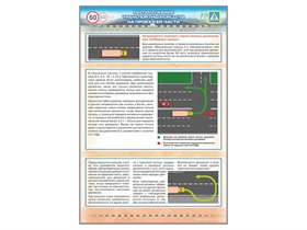 Стенд "Расположение транспортных средств на проезжей части" (категория "С") ✅