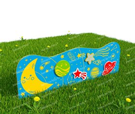 Забор из Экопластика Petra ® "Космическое пространсто" (Модель 8)