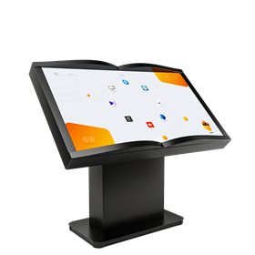 Сенсорный стол Book Premium 55" в виде книги (регулировка угла наклона) (55 дюймов)