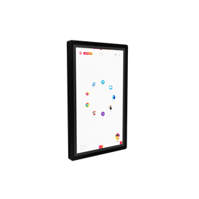 Настенный сенсорный киоск NEO GLASS 32" (с фасадным стеклом) (32 дюйма)