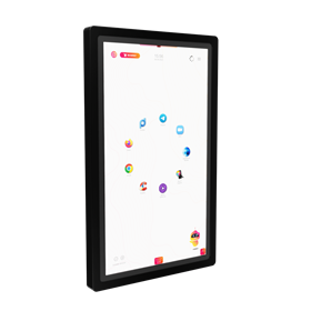 Настенный сенсорный киоск NEO GLASS 55" (с фасадным стеклом) (55 дюймов)