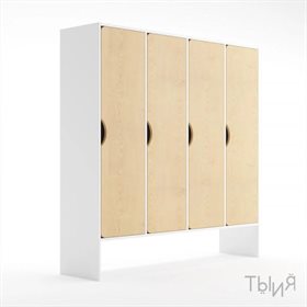 Кабинка для переодевания (4 шкафчика)