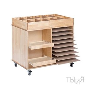 Тумба для художественных материалов