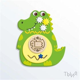 Бизиборд “Крокодил”