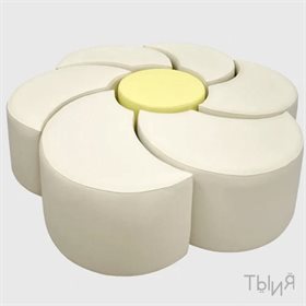 Комплект мягкой мебели "Ромашка"