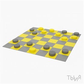 Мягкий набор “Напольные шашки"
