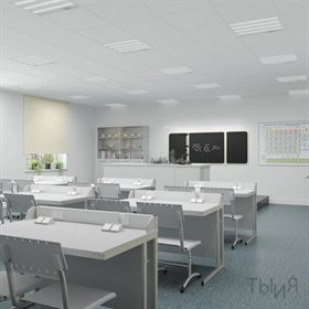 Лабораторный класс (кабинет) "Наука" с розетками