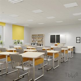 Школьный класс (кабинет) "Лидер" с 1-местными партами