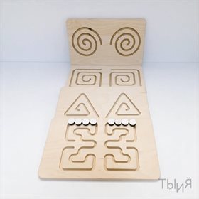 Развивающие лабиринты "Мышление". Спеццена!