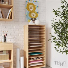 Стеллаж для хранения рисунков и чертежей