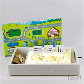 Планшет для рисования песком "Магия песка" (дорога)