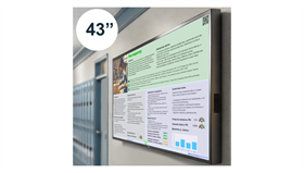 "Магазин Профессий", универсальный ТВ-стенд 43"