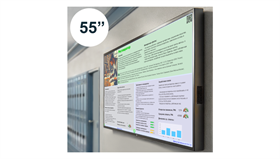 "Магазин Профессий", универсальный ТВ-стенд 55"