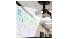 "Магазин Профессий", проекционный стенд