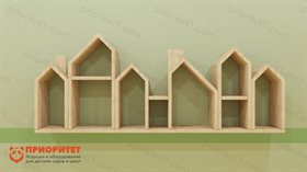 Полочки на стену Город