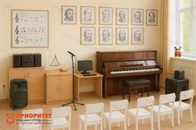 Музыкальный кабинет для школьников