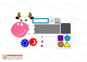 Бизиборд Корова Му